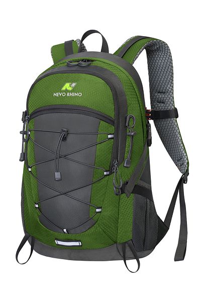 Go Veform Rucsac verde pentru camping și drumeții în aer liber - Capacitate de 25 litri 9243