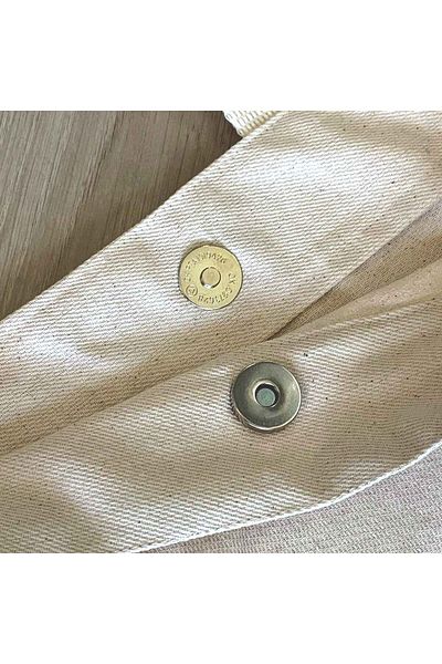 Arkaik Craft Geantă de umăr pentru femei - pânză, neimprimată și cu guse