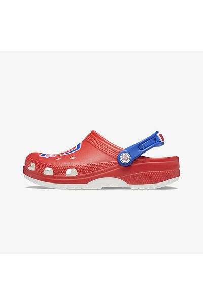 Crocs Ανδρικές κόκκινες παντόφλες Nba La Clippers Classic Clog