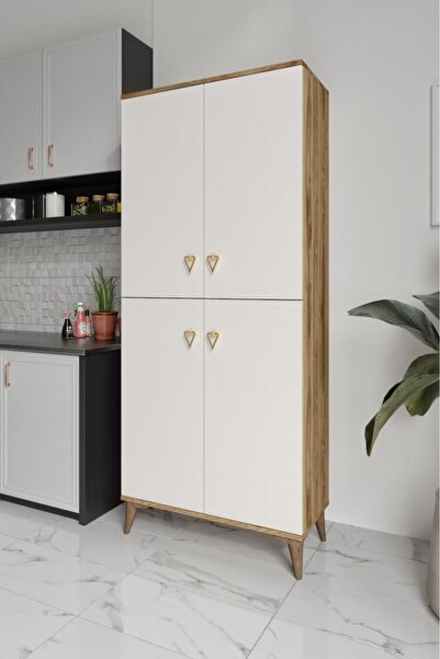 mapahomeliving Simple Sp4190 Çok Amaçlı Dolap 4 Kapaklı Mutfak Dolabı  Balkon...