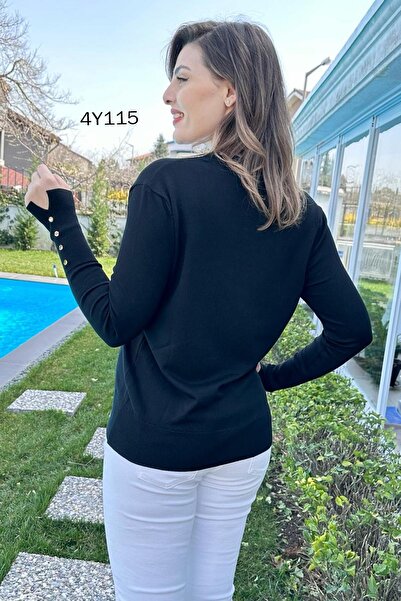 İnce Topuk Knitwear CarDigan 4Y115 - ButtoneD