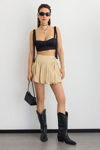 Hiccup Fusta balon cu mini pantaloni scurți