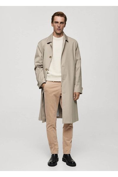 MANGO Man Slim-fit corduroy trousers