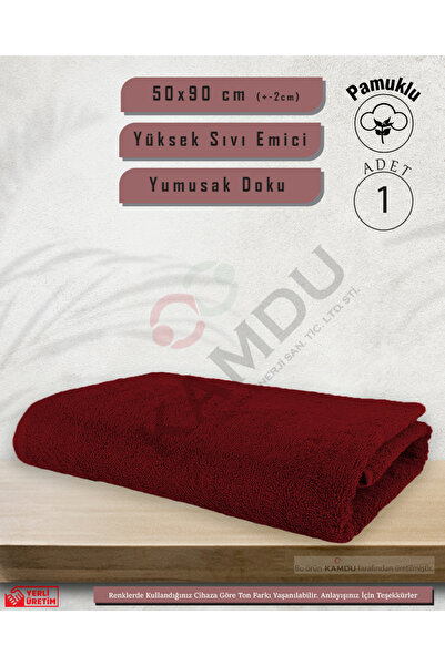 TAHT 1 Adet 50x90cm Pamuklu Berber Havlusu, Sporcu Havlusu, Kuaför Havlusu, B...