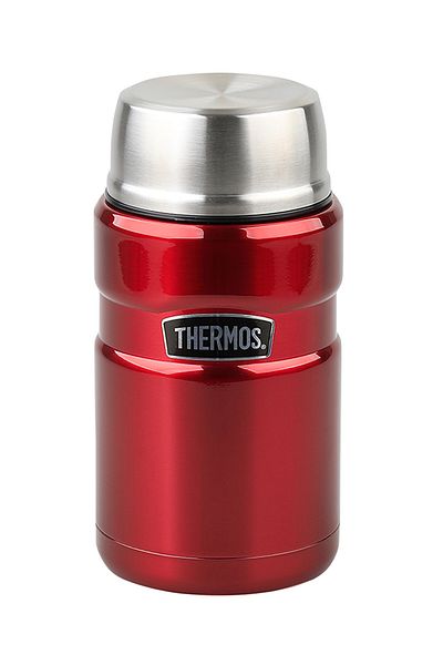 Thermos Sk 3020 Steel Food Thermos 710ml. Red (Including Spoon)