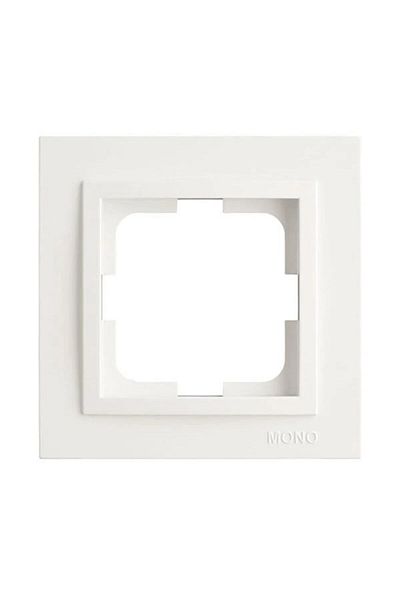 YTE 48 White Grounded Mono Despina Frames