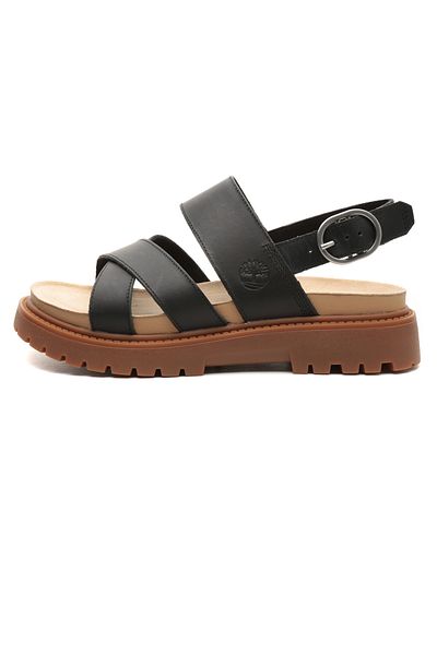 Timberland Women's Black Sandals - B0a61trw021-r Backstrap