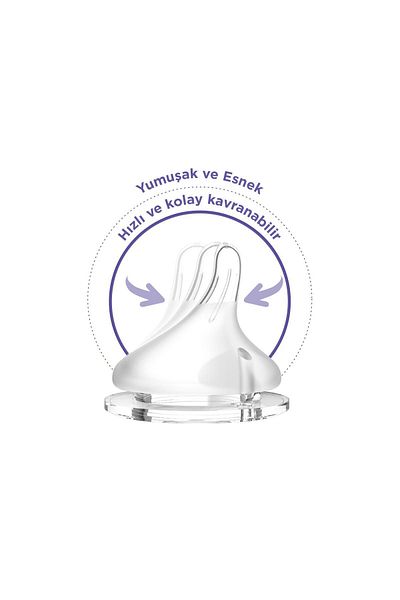 Lansinoh Natural Wawve Slow Flow Bottle Nipple