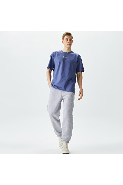 KARL KANI Small Sign. Essen. Reg. Fit Men's Gray Trousers
