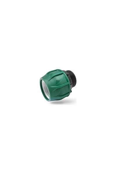 POELSAN 32 X 1" H. Green Series Coupling Male Adapter 5 Pack