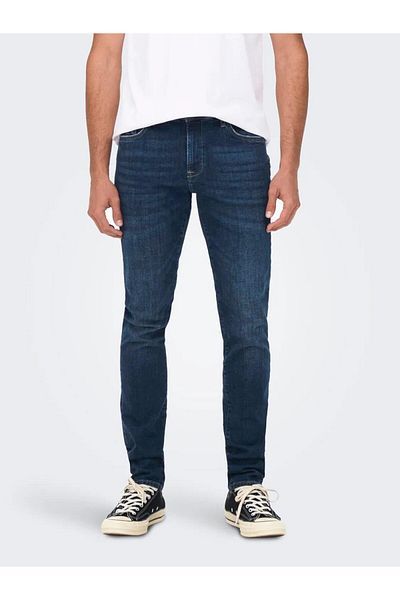 Only & Sons Onsloom Slim Fit Denim - Σκούρο Μεσαίο Μπλε, A14 DNM, Noos Db 4514