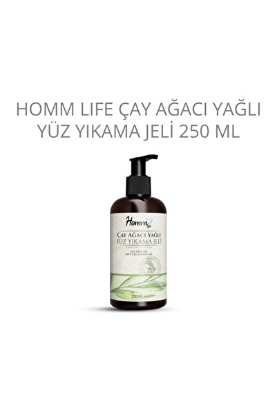 Homm Bitkisel Doğal Temizlik: Çay Ağacı Yağlı Yüz Yıkama Jeli Ile Cildinizi Yenileyin!