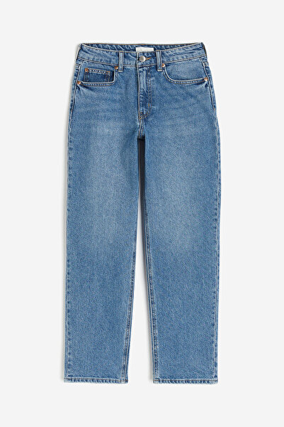 H&M Slim Straight High Ankle Jeans