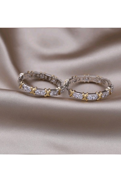 Home Kadın  xoxo çelik küpe