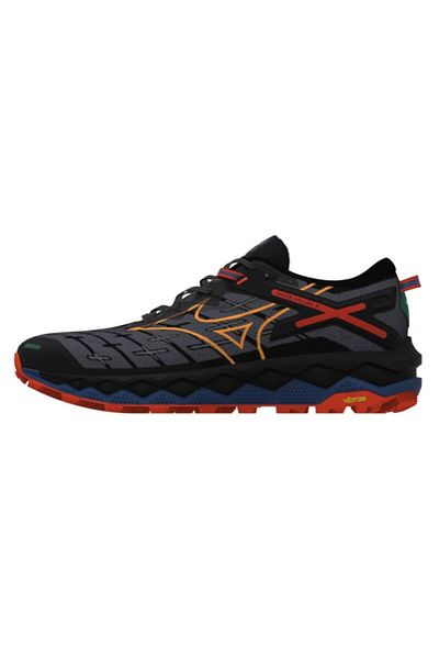 MIZUNO Wave Mujin 10 Black Orange Men's Running Shoes