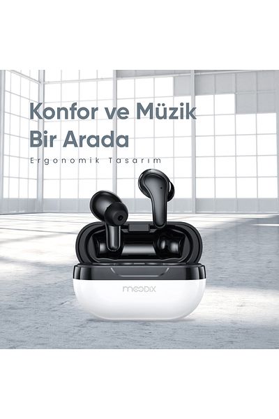 Moodix Ki23k50 Bluetooth-Ohrhörer, Anc, Ipx4 Wasserdicht