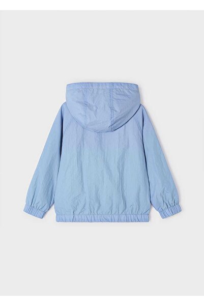MAYORAL Summer Men's Double Sided Windbreaker Raincoat Jacket Baby Blue