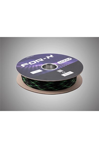 For-X X-110YS YEŞİL SİYAH KABLO ÇORABI her sipariş 5 mt gelir