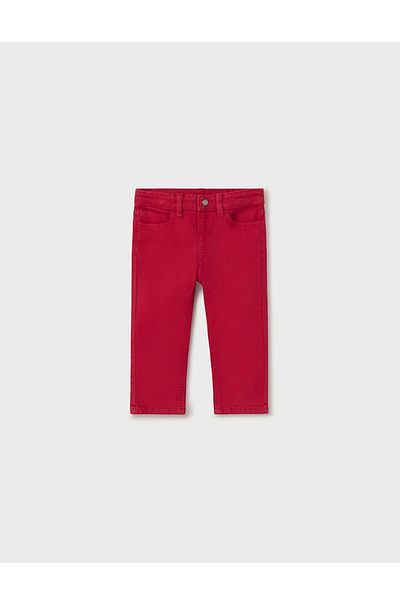 MAYORAL Winter Baby Boy Slimfit Trousers Red