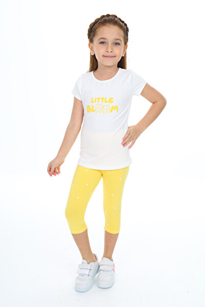 Toontoy Σετ Καπρί Little Bloom με τύπωμα για κορίτσια