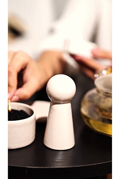 LALEZEN HOME SERAMİK MODERN MUM SÖNDÜRÜCÜ