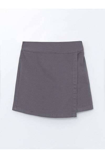 LC Waikiki Lcw Kids Dark Navy Blue Both Comfortable and Cool Short Skirt
