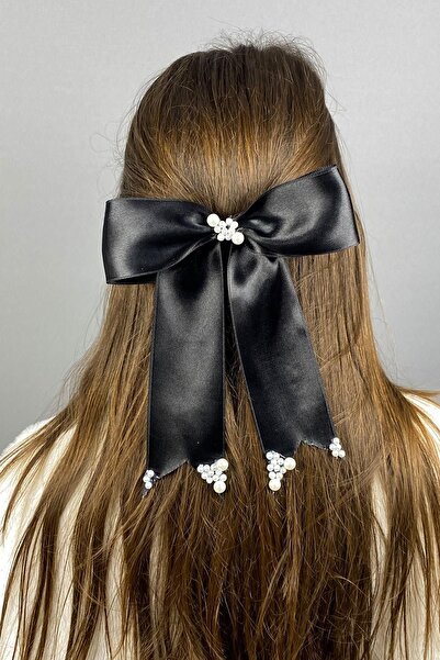 Limelia Agrafă de păr cu design cu perle negre