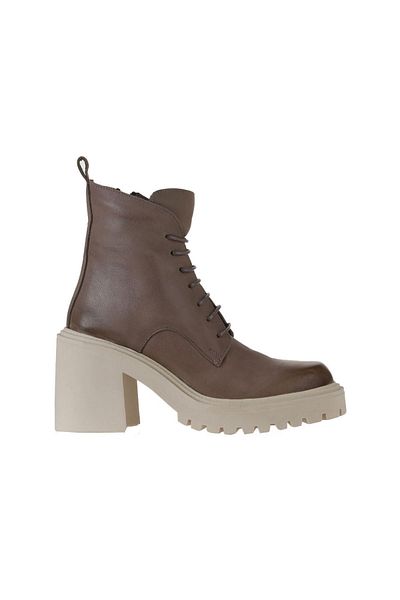 Bueno Shoes Cizme cu toc din piele de nurcă pentru femei - 01wv5401