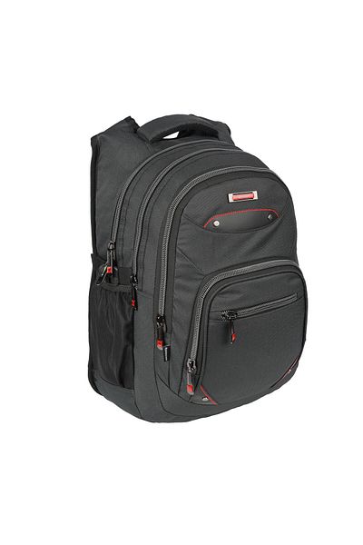 SYG Ergonomic USB Apparatus - Water Resistant, Tablet Compartment, 5 Compartments, 2225s-blue Backpack