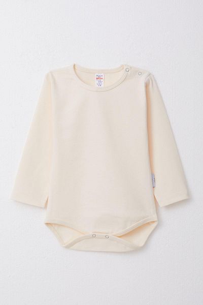 Breeze Cream Colored Snap-On Bodysuit for Baby Boy 9-3 Years
