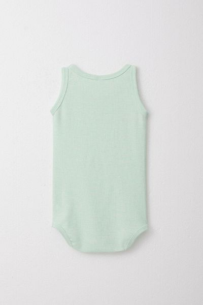 Breeze Boys' Athlete Bodysuit Bodysuit Self Patterned 1-4 Years, Water Green
