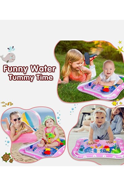 BC Su matı pembe bebekler kedi köpekler için su doldurulan ılık ve soğuk su i...