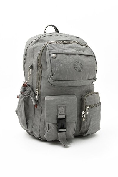 DUOMİNO Сірий Krinkıl Водостійкий Великий Рюкзак - 15,6 Літ