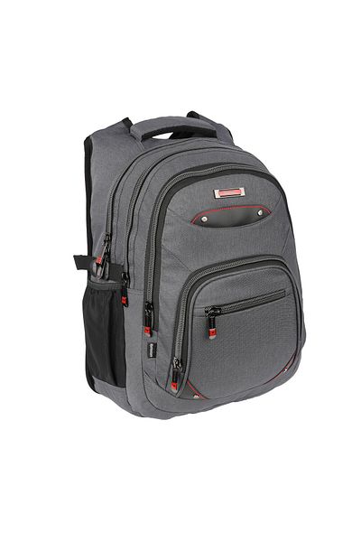 SYG Ergonomic USB Apparatus - Water Resistant, Tablet Compartment, 5 Compartments, 2225s-blue Backpack