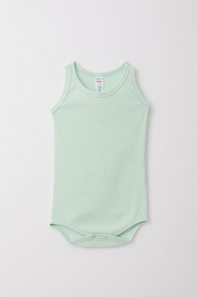 Breeze Boys' Athlete Bodysuit Bodysuit Self Patterned 1-4 Years, Water Green