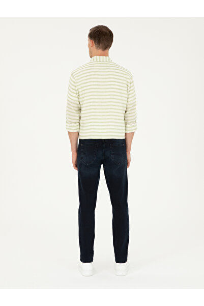 Cacharel Açık Lacivert Slim Fit Pamuk Karışımlı Jean Pantolon 50294068-VR059