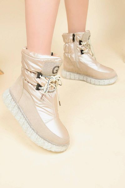Birikon Φουσκωτό σκάφος Guja Suede Garnished Beige