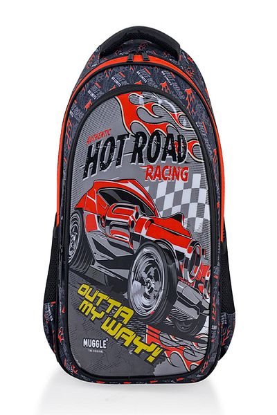 Kendorf Geantă de școală Muggle - Black Mu 0112 Hot Roat