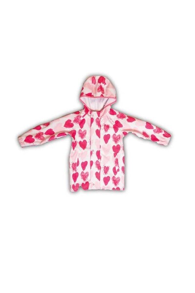 JO&JUKE Su İtici Kalp Baskılı Softshell Ceket