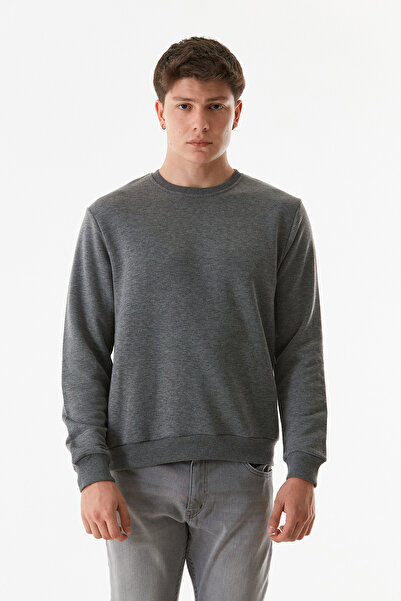 Fulla Moda Φούτερ Basic Crew Neck