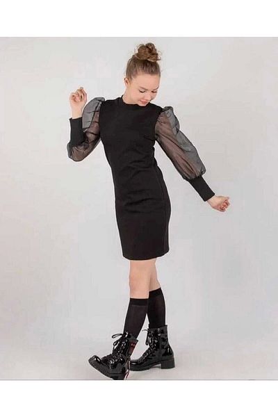 MAVİ PATİK Balloon Sleeve Detailed Dress