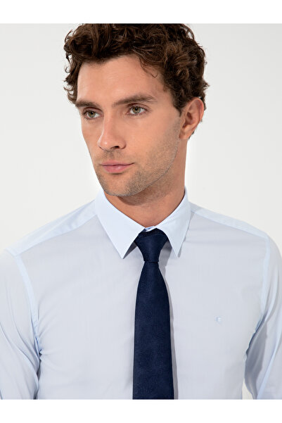 Cacharel Açık Mavi Slim Fit Uzun Kollu Gömlek 50219616-VR003