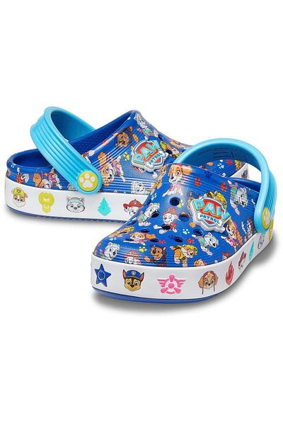 Crocs 208853-425 Тапочки Paw Patrol Off Court Clg T&amp;ccedil;oocuk сині