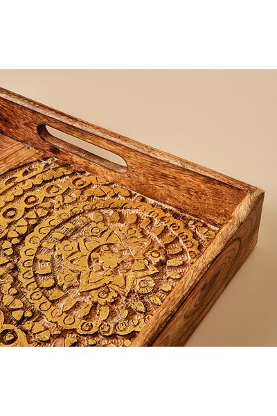 Bella Maison Διακοσμητικός Δίσκος Natural Cera - 32x3,5x50 cm