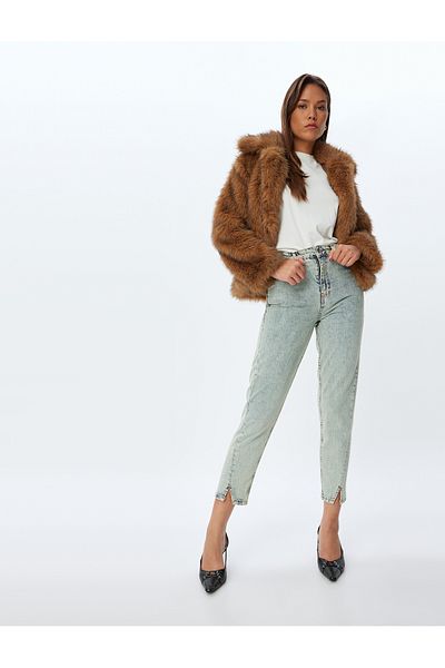 Koton Bleach Women's Jeans 5Wal40060Md