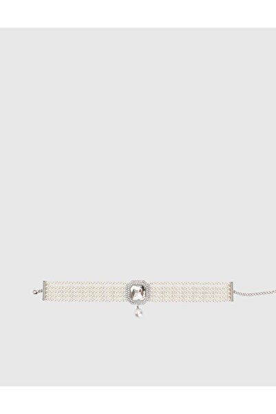 İLVİ Hilda Kadın Kolye Gümüş Renk