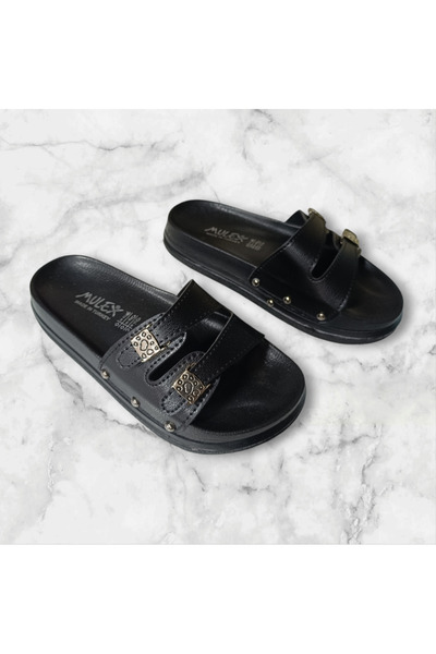 MULEX Ανατομικές γυναικείες παντόφλες - Διπλή πόρπη, καθημερινά άνετες και κομψές παντόφλες Monta