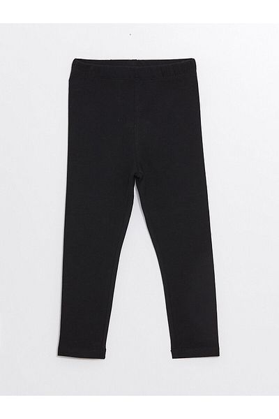 LC Waikiki Lcwk Elastic Waist Basic Girls' Leggings 2-Piece