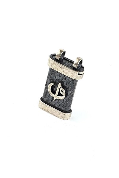 OSESHOP Elif Vav Figürlü 925ayar Gümüş Tasarım Kapaklı Muskalık