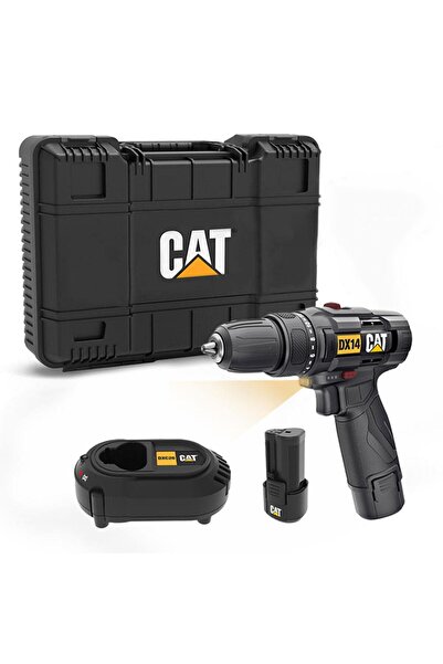 Cat DX14.2 12Volt/2.0Ah Li-ion Çift Akülü Profesyonel Şarjlı Matkap